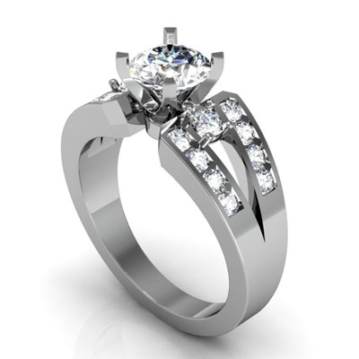 Platinum rings are much more expensive that gold rings as the metal is ...